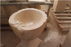 Coquina Shellstone Flowerpot