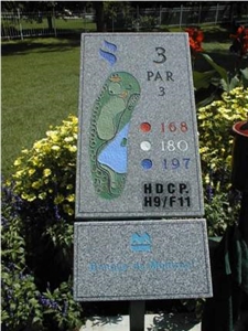 Golf Course Grounds Markers, Gateways