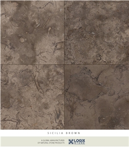 Sicilia Brown Marble Slabs & Tiles