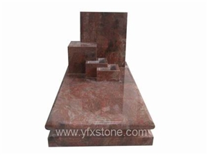 Red Tombstone,grave Stone(YFX-TE-82) Red Tombstone,grave Stone(YFX-TE-82)
