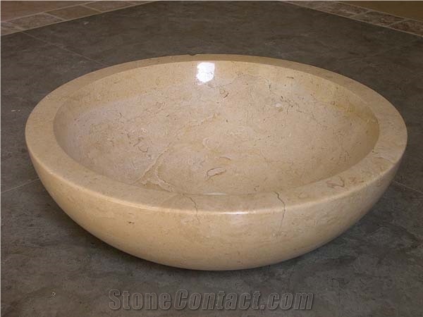 Jerusalem Gold Limestone Sinks, Yellow Limestone Sinks