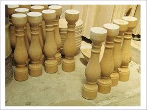 Yellow Limestone Baluster