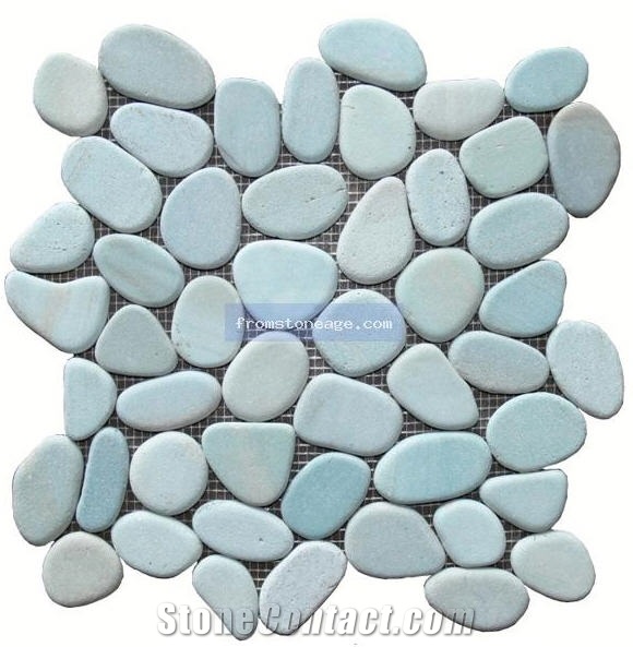 Bali Green Pebble Mosaic