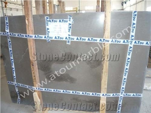 Grey Foussana Limestone Slab, Tunisia Grey Limestone