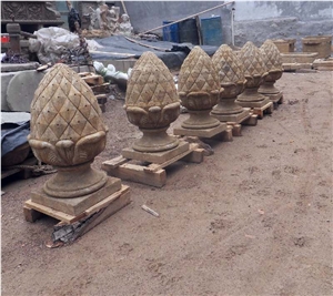 Antique Travertine Carvings Lamper