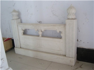 White Marble Railings White Marble Railings