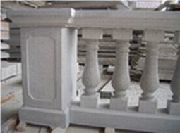 Granite Balustrade and Balustrade Piers Granite Balustrade and Balustrade Piers