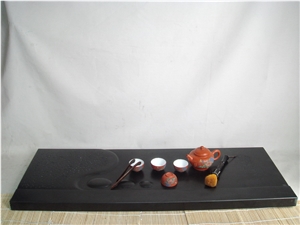 Black Granite Tea Tray