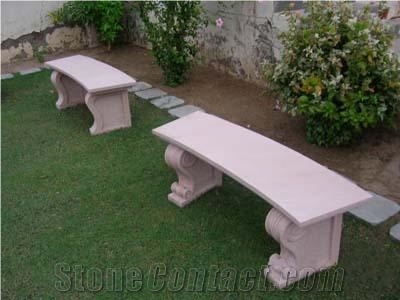 White Sandstone Benches