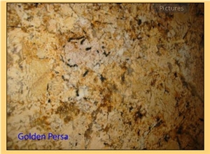 Golden Persa, Brazil Yellow Granite Slabs & Tiles