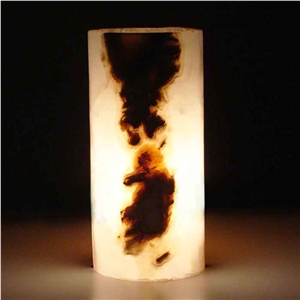 Onyx Lamp , Onyx Craft, Marquetry Onyx