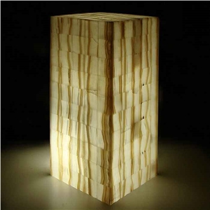 White Onyx Lamp, Onyx Craft