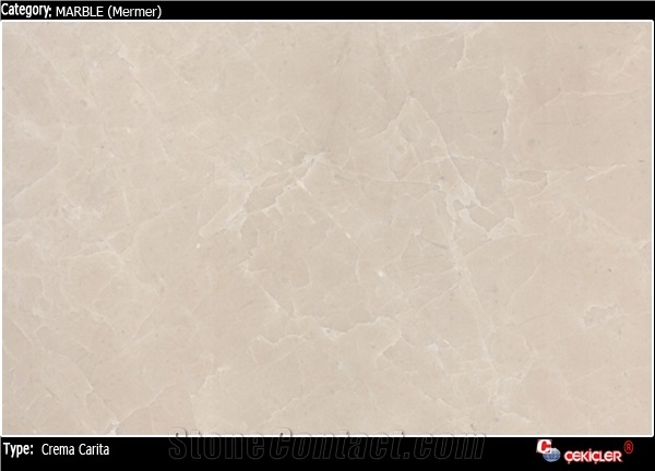 Crema Carita Marble Slabs & Tiles, Turkey Beige Marble