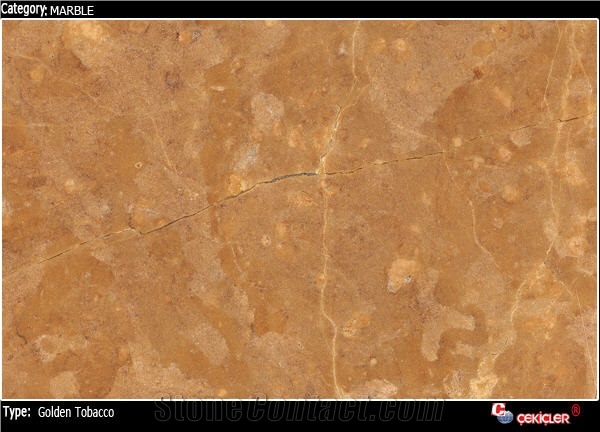 Golden Tobacco Marble Slabs & Tiles, Turkey Brown Marble