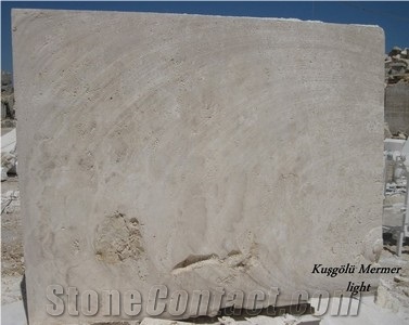 Light Travertine Block, Beige Travertine Blocks