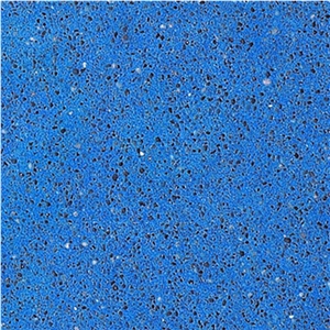Blue Artificial Quartz - YQ012C