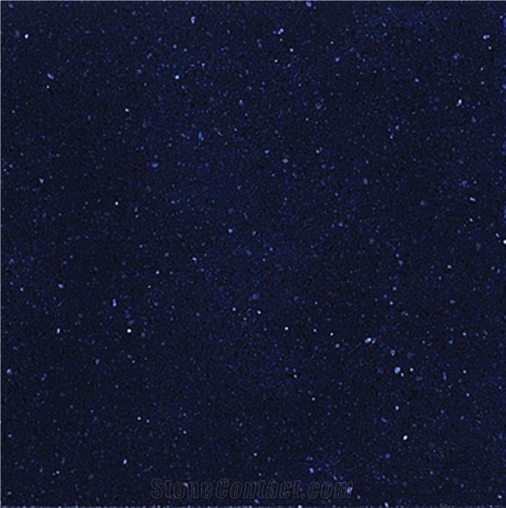 Deep Blue Quartz Stone - YQ011C