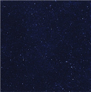 Deep Blue Quartz Stone - YQ011C