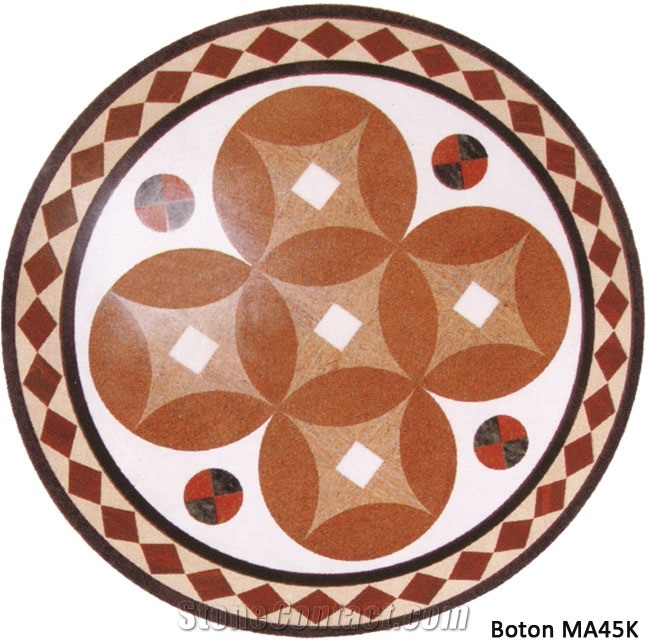 Marble Medallion Round - MA45K