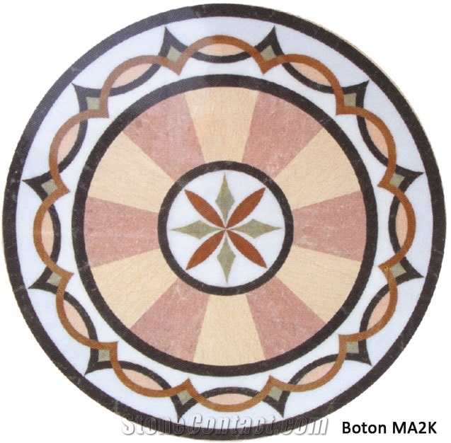 Mosaic Pattern Round - MA2K