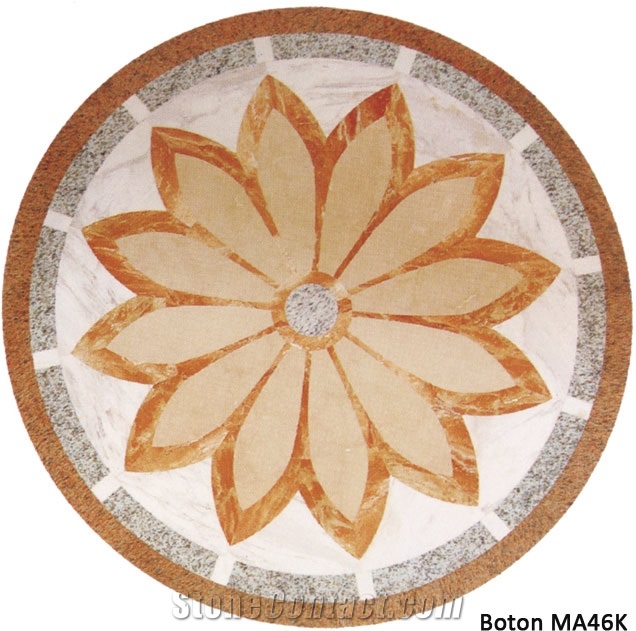 Round Marble Medallion - MA46K