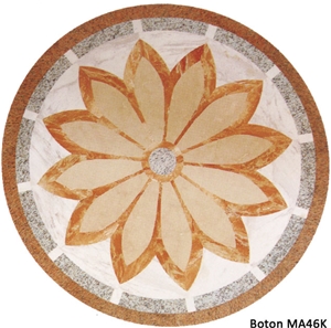 Round Marble Medallion - MA46K