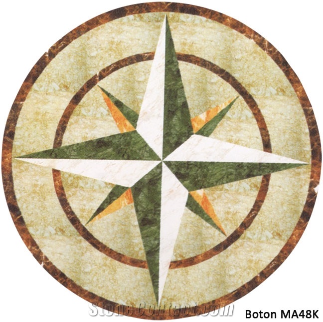 Round Marble Pattern - MA48K