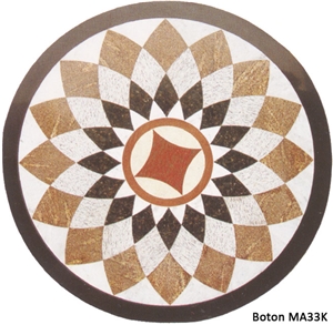 Round Mosaic Medallion - MA33K Round Mosaic Medallion - MA33K