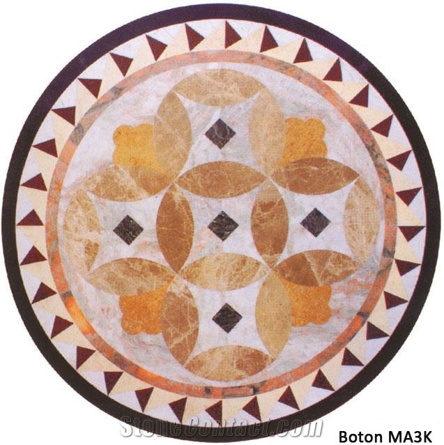 Round Stone Mosaic - MA3K
