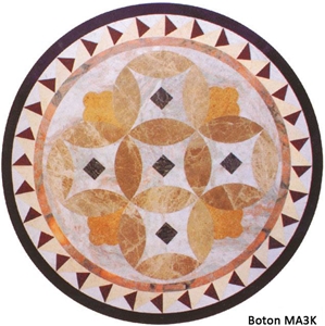 Round Stone Mosaic - MA3K