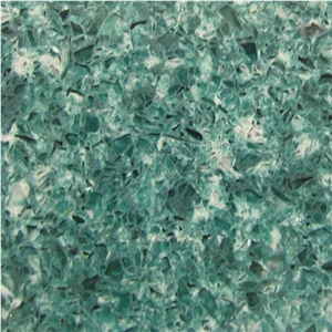Seashell Green Quartz Stone - YQ031S
