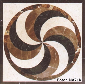 Square Stone Medallion - MA71K