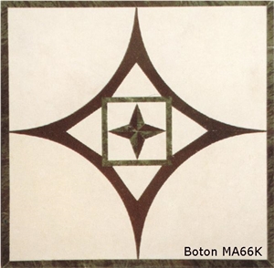 Square Waterjet Pattern - MA66K