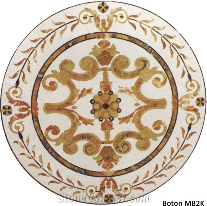 Stone Medallion Round - MB2K