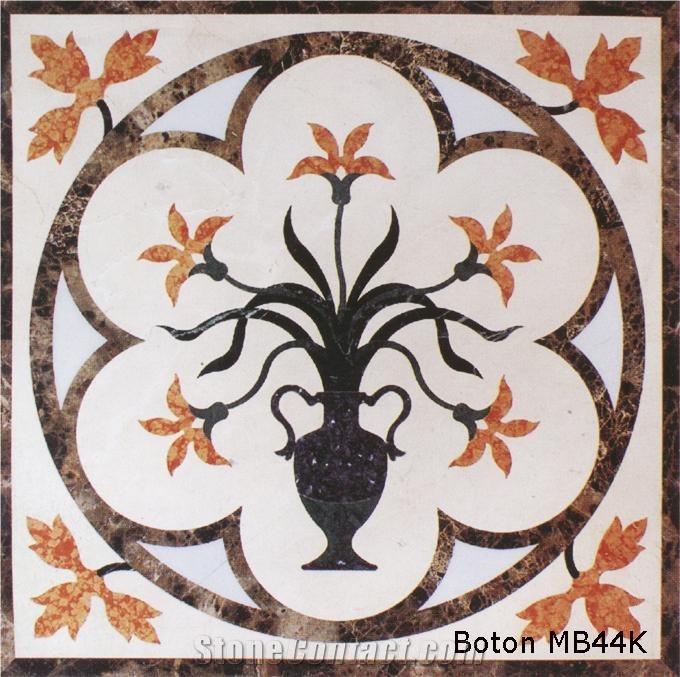 Stone Mosaic Pattern Square - MB44K