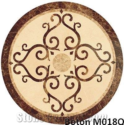 Waterjet Round - M018Q