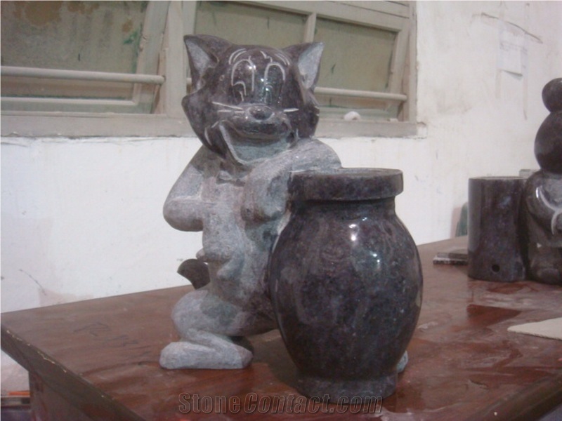 Flower Vases, Stone Granite Vases
