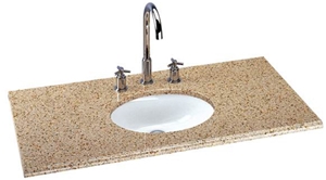 Yellow Granite Vanity Top