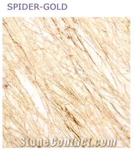 Spider Gold Marble Slabs & Tiles