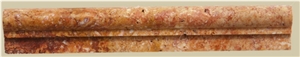 Ogee Moulding Gala Red Travertine