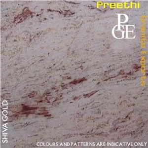 Shiva Gold Granite Slabs & Tiles, India Yellow Granite