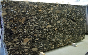 Black Marinace Granite Slab