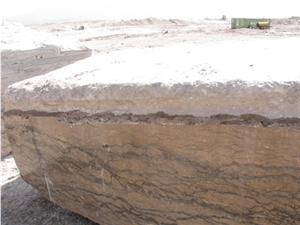 Iran Walnut Travertine Block Iran Walnut Travertine Block