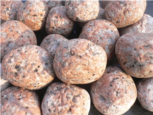 Red Granite Pebbles