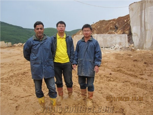 Light Emperador Marble Blocks