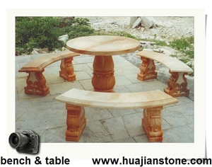Garden Bench & Table