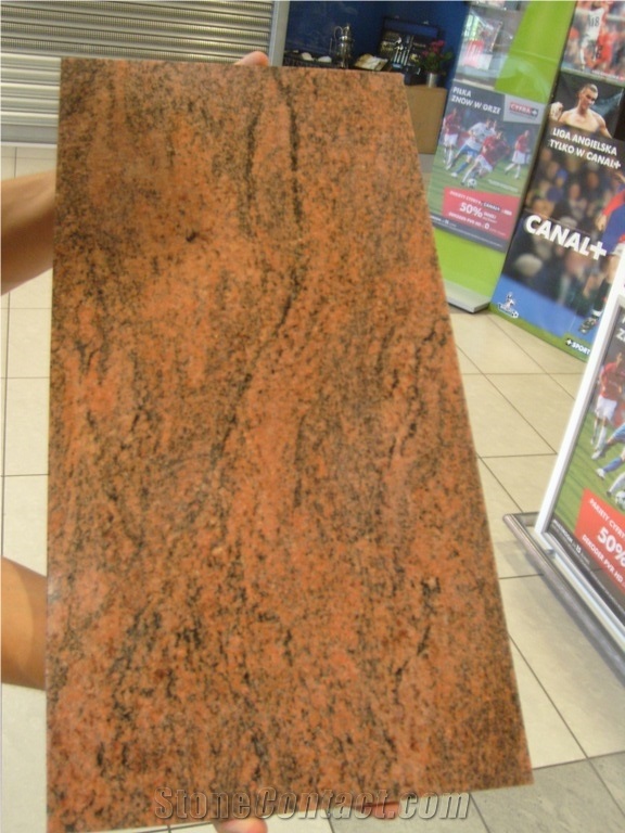 Multicolor Red Granite Slabs & Tiles