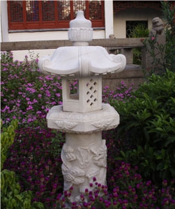 Granite Lanterns and Lamps