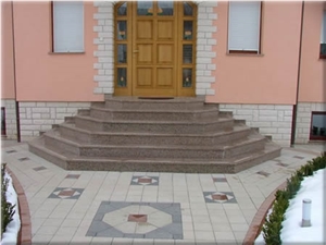 Granite Step and Stairs