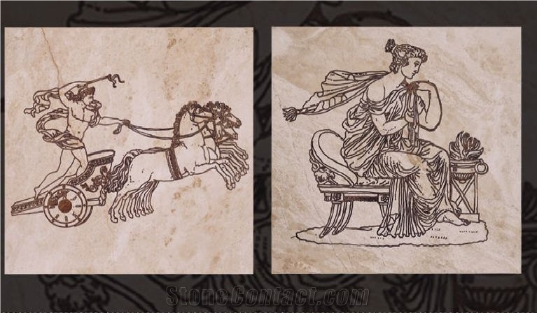 Travertine Embossed
